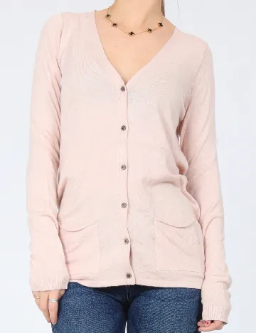 Cardigan Pull&Bear, roz pal Roz