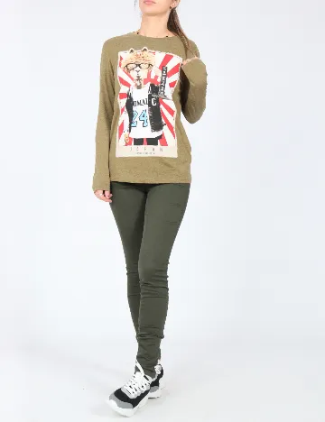 Bluza Zara, verde Verde