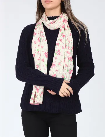 Esarfa Bershka, floral print Floral print