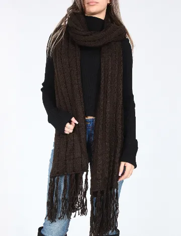 Fular Bershka, verde Verde