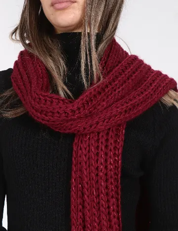 Fular Bershka, rosu Rosu