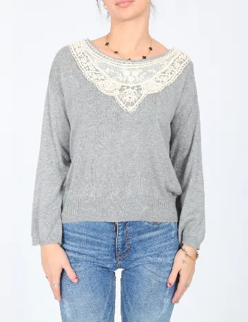 Cardigan Zara, gri Gri