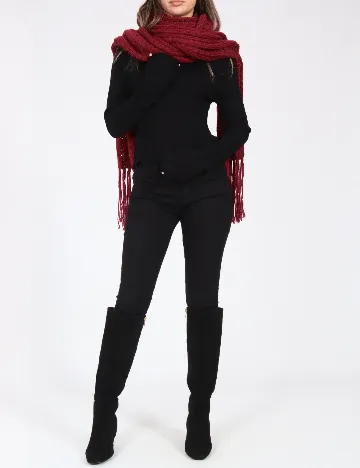 Fular Bershka, visiniu Rosu