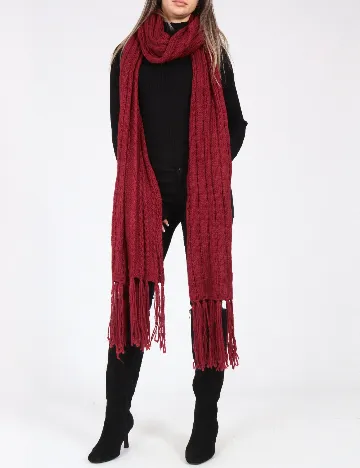 Fular Bershka, visiniu Rosu