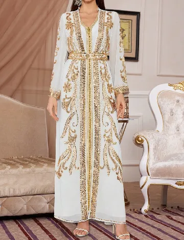 Compleu SHEIN, alb/auriu Alb