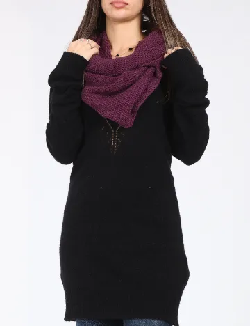 Fular Circular Bershka, mov Mov