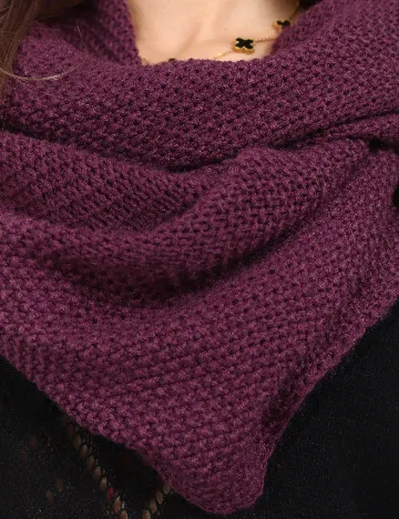 Fular Circular Bershka, mov Mov