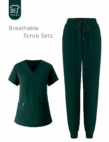 Compleu SHEIN, verde inchis Verde