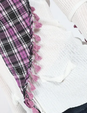 Esarfa Bershka, mov Mov