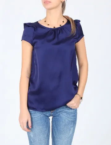 Bluza Zara, bleumarin Albastru
