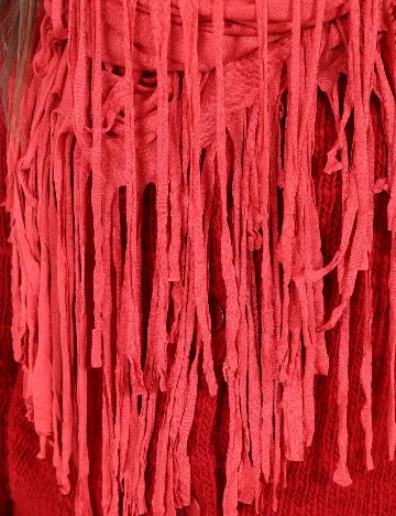 Esarfa circulara Bershka, roz Roz