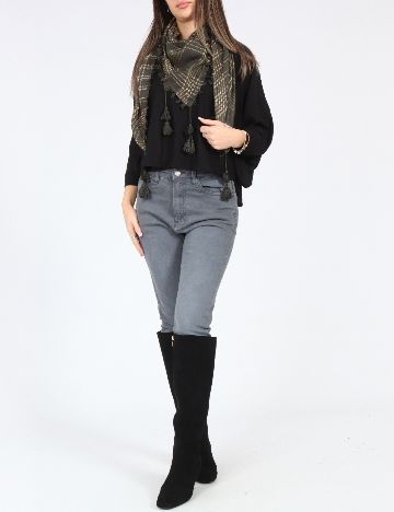 Esarfa Bershka, verde