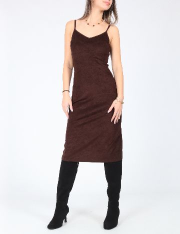 Rochie scurta Bershka, maro