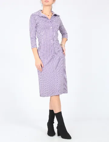 Rochie scurta Bershka, mov Mov