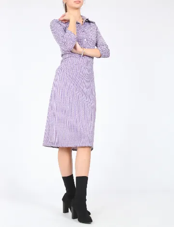 Rochie scurta Bershka, mov Mov