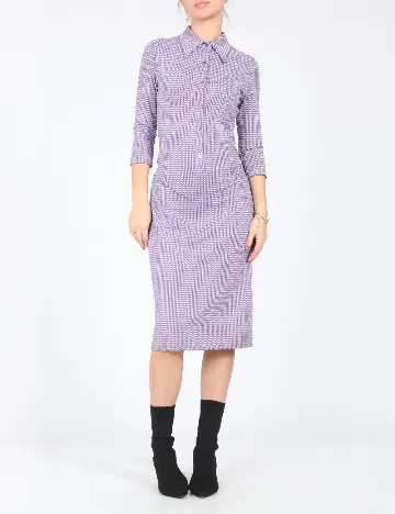 Rochie scurta Bershka, mov Mov