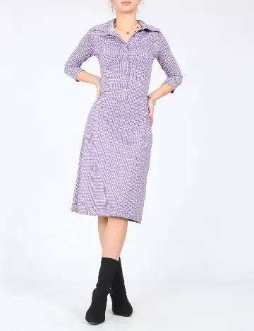 Rochie scurta Bershka, mov Mov