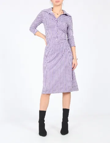 Rochie scurta Bershka, mov Mov