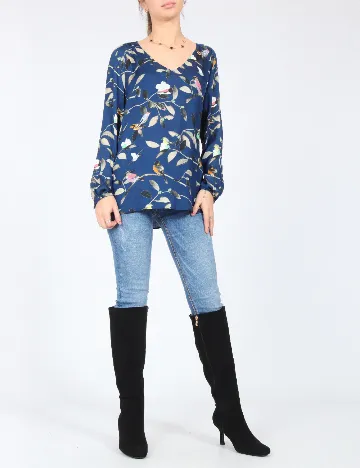 Bluza Zara, albastru Albastru