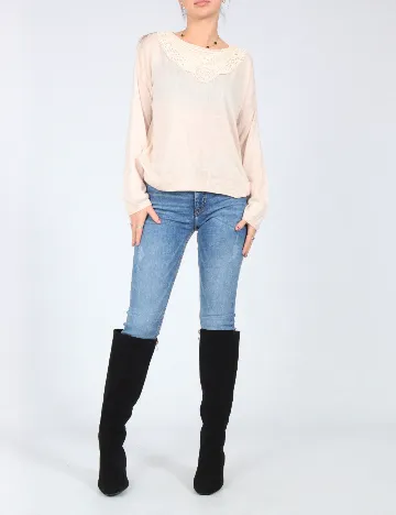 Cardigan Zara, roz pal Roz