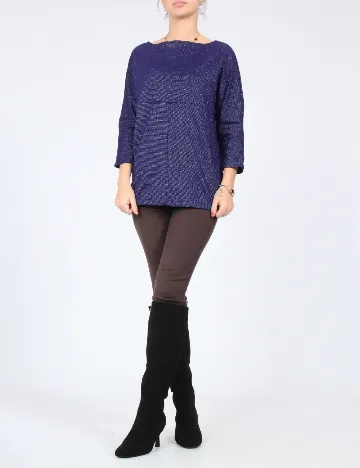 Bluza Zara, bleumarin Albastru