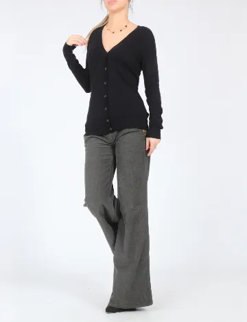 Cardigan Zara, negru Negru