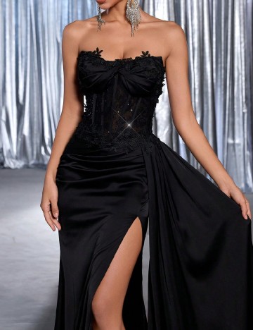 Rochie lunga SHEIN, negru