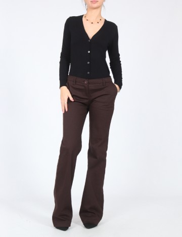 Pantaloni Bershka, maro