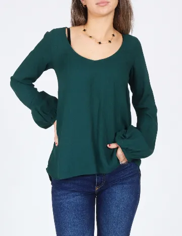 Bluza Zara, verde Verde