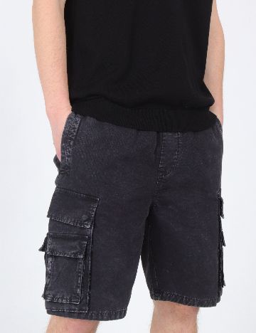 Pantaloni scurti Zara, negru