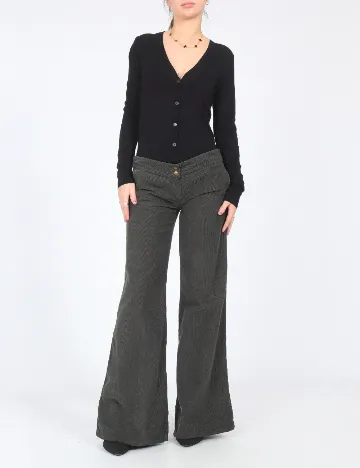 Pantaloni Bershka, verde Verde