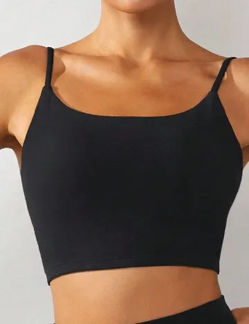 Bustiera GLOWMODE, negru Negru