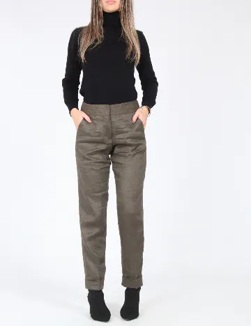 Pantaloni Zara, verde Verde