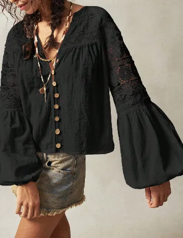 Bluza SHEIN, negru Negru