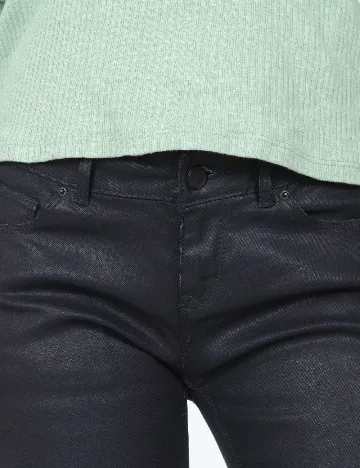 Pantaloni Zara, bleumarin Albastru