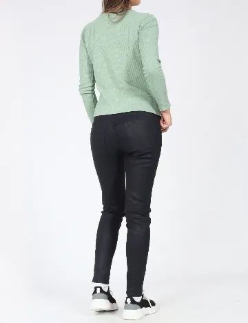 Pantaloni Zara, bleumarin Albastru