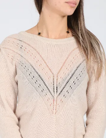 Bluza Zara, crem Crem