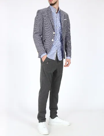 Sacou Zara, bleumarin Albastru