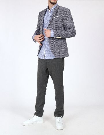 Sacou Zara, bleumarin