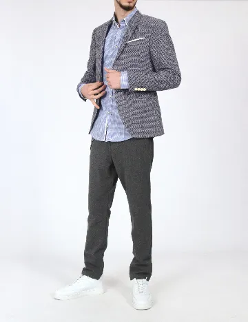 Sacou Zara, bleumarin Albastru