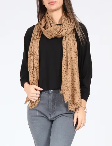 Esarfa Bershka, maro deschis Maro