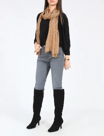 Esarfa Bershka, maro deschis Maro