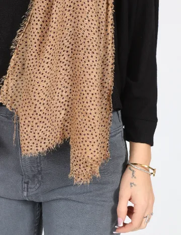 Esarfa Bershka, maro deschis Maro