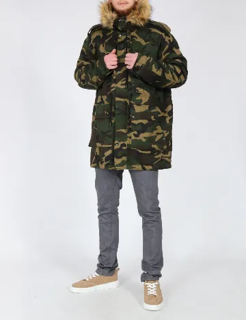 Geaca Zara, army Verde