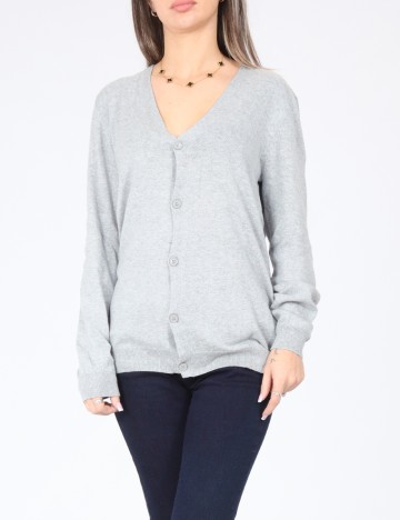 Cardigan Bershka, gri