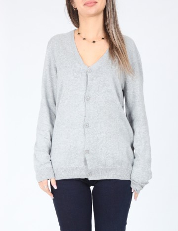 Cardigan Bershka, gri