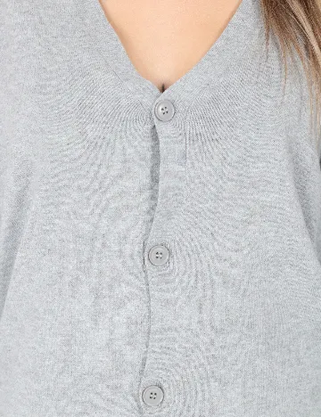 Cardigan Bershka, gri Gri