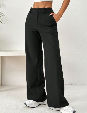 Pantaloni SHEIN, negru