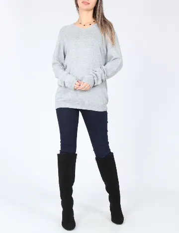 Bluza Bershka, gri Gri