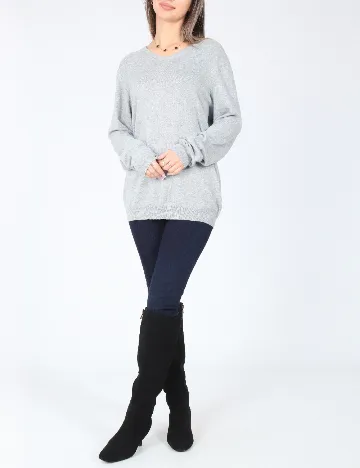 Bluza Bershka, gri Gri